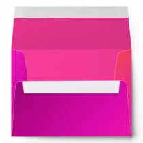 311-Exqusite Violet  Pink Blast Wild Sunset Damask Envelopes