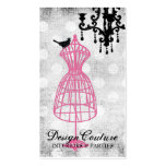 311 Fabulously French Wire Dress Form Business Card