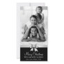 311-Family Christmas Photo Card Silver Bow