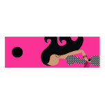 311-Fashionista Hang Tag Business Card Template