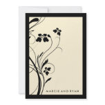311-Floral High-Rise | Cream Custom Invitations