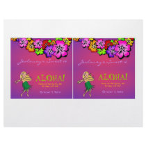311-Flower Shower Candy Wrappers Blonde Custom Letterhead