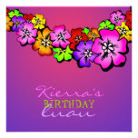 311 Flower Shower Lei Invitation | Sunset