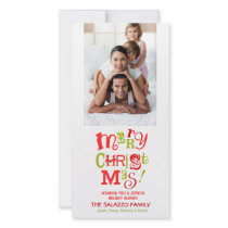 311-FUN-ky Merry Christmas Photo Card