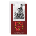 311-FUN-ky Merry Christmas Photo Card
