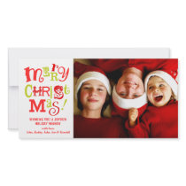 311 FUNky Merry Christmas Custom Photo photo cards