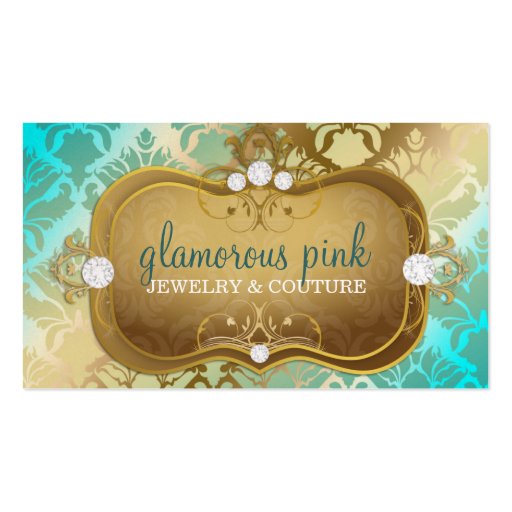 311 Glamorous Ocean Elegance Business Card Templates