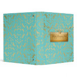 311-Golden diVine #2 Turquoise Rapture Binder