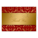 311 Golden Divine Cherry Red Card