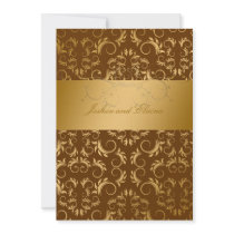 311-Golden diVine | Chocolate Custom Announcement