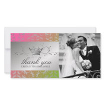 311-Golden diVine Lollipop Thank You Photo Card
