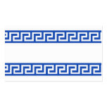 311-GREEK KEY NAME CARD BUSINESS CARD TEMPLATE