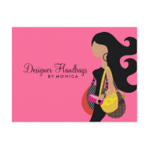 311-Handbag Party Postcard by Jill311 311-Handbag Party Postcard