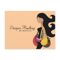 311-Handbag Party Postcard Peachie Queen by Jill311 311-Handbag Party Postcard Peachie Queen