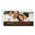 311-Happy Thanksgiving Photo Card Yellow