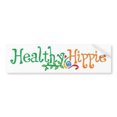 311-Healthy Hippie bumper sticker
