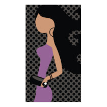 311-HIGH FASHIONISTA INTERCHANGEABLE DRESS business cards