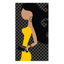 311-HIGH FASHIONISTA INTERCHANGEABLE DRESS business cards