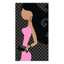 311-HIGH FASHIONISTA INTERCHANGEABLE DRESS business cards