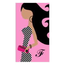 311-HIGH FASHIONISTA POSH PINK NO DOUBT business cards