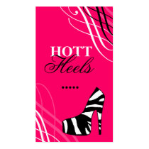 311-HOTT HEELS PINK PASSION FRUIT business cards