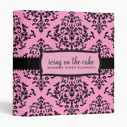 311 Icing on the Cake Pink Binders
