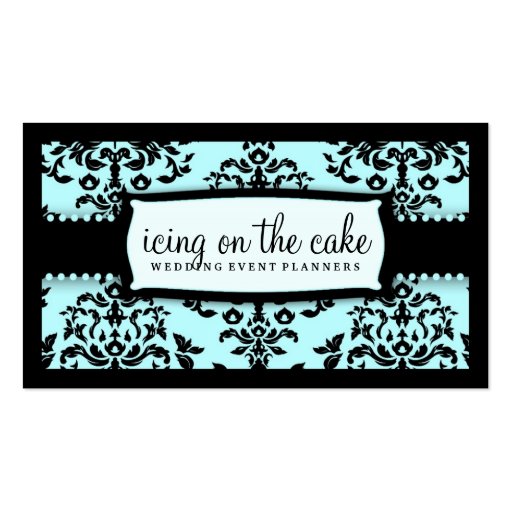 311 Icing on the Cake Something Blue Business Card