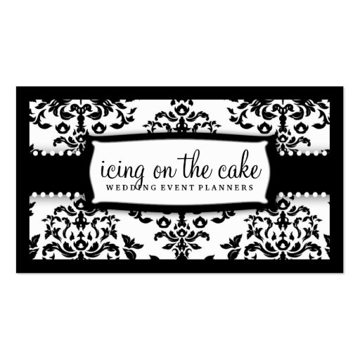 311 Icing on the Cake Sugar Frosting Business Cards (front side)