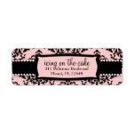 311-Icing on the Cake Sweet Pink Address Label