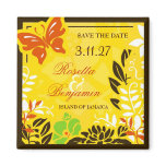 311 Jamaican Garden Save the Date Refrigerator Magnet