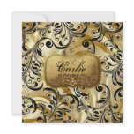 311-Jardin d'or with Zebra Invitation