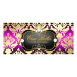 311 Jet Black Ciao Bella Pink Sass Custom Rack Card