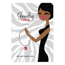 311-Jewelry Chick | African American business cards by Jill311 311-Jewelry Chick | African American business cards