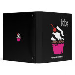 311-Kickin' Cupcake 3 Ring Binders