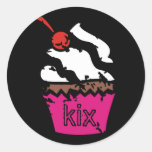 311-Kickin' Cupcake Stickers