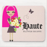 311-KILA | FLOWER & BUTTERFLY INTERCHANGEABLE HAIR MOUSEPAD