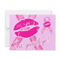 311-Kiss it Goodbye! Cancer Awareness invitations by Jill311 311-Kiss it Goodbye! Cancer Awareness invitations