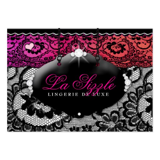 311-Lace de Luxe - Multi-Colored Business Card Template