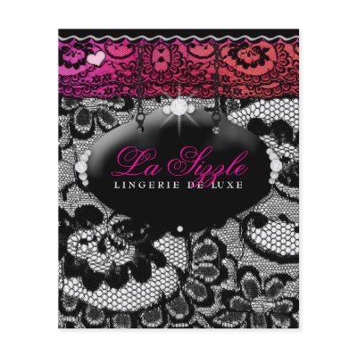 311-Lace de Luxe - Multi-Colored Personalized Flyer by Jill311