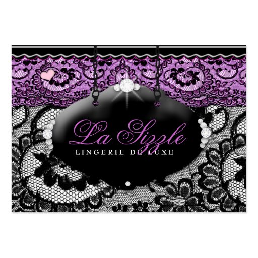 311-Lace de Luxe - Violet Business Cards