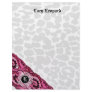 311-Lacy Leopard Pink Letterhead