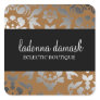 311 Ladonna Damask Bronze Stickers