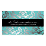 311 Ladonna Damask Topaz Business Card Templates