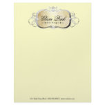 311-Lavish Buttercream Platter | Silver Letterhead