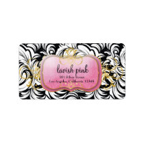 311-Lavish Pink Black- Label