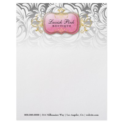 311-Lavish Pink - Letterhead by Jill311