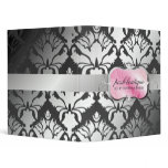 311-Lavish Pink Platter & Damask Shimmer Storm Binders