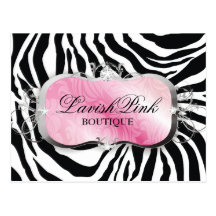 311 Lavish Pink Platter Postcard