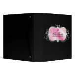311-Lavish Pink Platter with Lips | Black Vinyl Binder