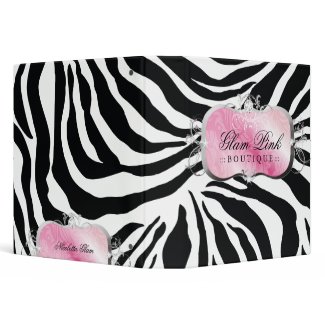 311-Lavish Pink Platter | Zebra binder